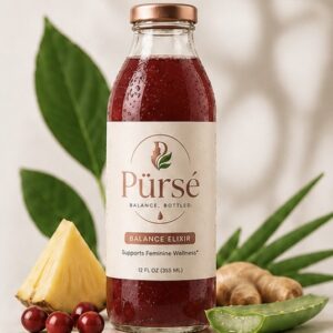 Pürsé Balance Elixir – Daily Feminine Wellness Elixir (12 oz)